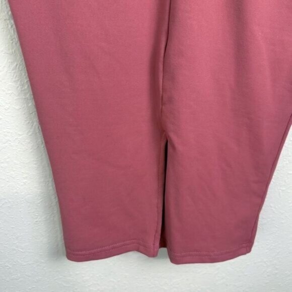 NWT Club L London terracotta square neck corset midi bodycon dress pink 2 - Picture 10 of 12